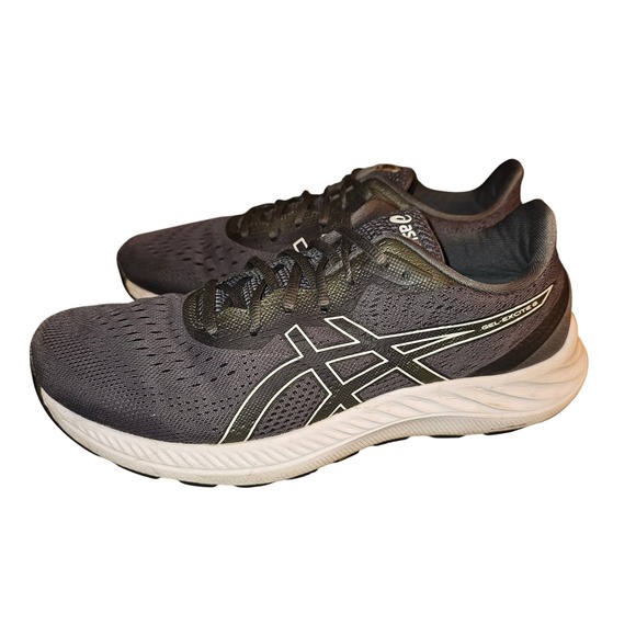 ASICS GEL-Excite 8 Running Shoes Gray White Mens Size 10 Lightweight Sneakers - Picture 1 of 7